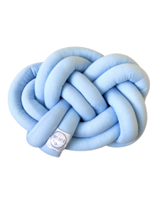 Poduszka precel baby blue niebieska*